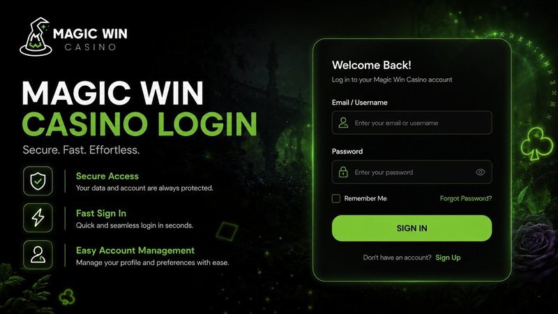 Magic wins casino, magic win casino login